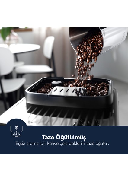 MAGNIFICA EVO Çekirdekten Fincana Kahve Makinesi ECAM290.81.TB indirimleri