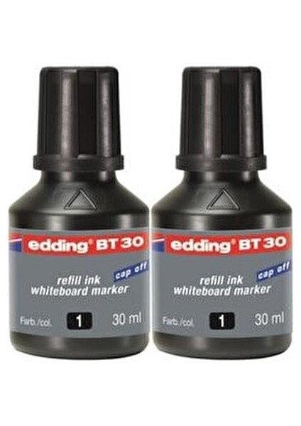 Siyah Tahta Kalemi Mürekkebi 30 ml 2 Adet Damlalıklı Pratik Şişe fiyatları