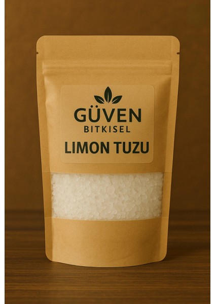 %100 Doğal Tane Limon Tuzu | Turşu ve Temizlik Için Ideal