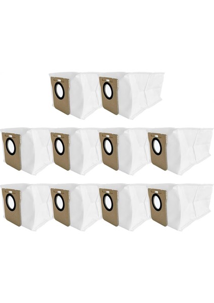 M40S / OV31CN Elektrikli Süpürge Parçaları Için Yedek Toz Torbası Dokumasız Çöp 10 Adet (Yurt Dışından)