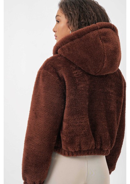 Kadın Mont 5193 Kahverengi indirimleri