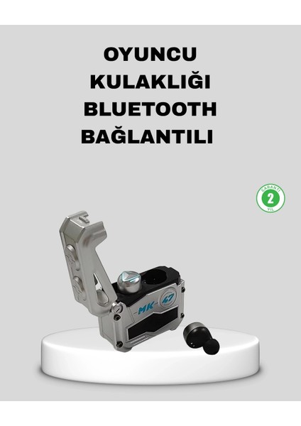 Buğz Ipx5 Su Geçirmez Kablosuz Bluetooth Kulaklık – Powerbank Şarj Kutulu, Düşük Gecikmeli Oyun Modu