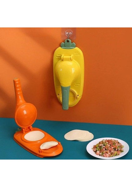 Havuç Tasarımlı Şık Pratik Börek Mantı Hamuru Presleme Börek Yapma Kalıbı