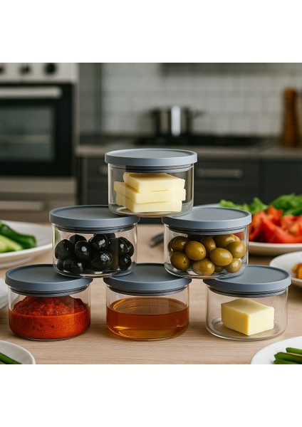 Noah Exclusıve 400 cc Sade Plastik Kapaklı Kahvaltılık 90 x 70