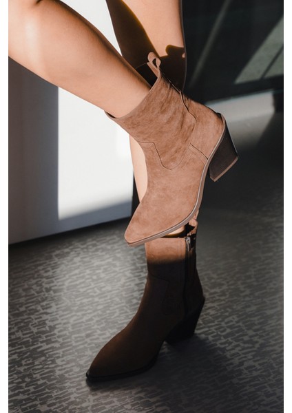 Kadın Western Bot Fetya Kahve fiyatları