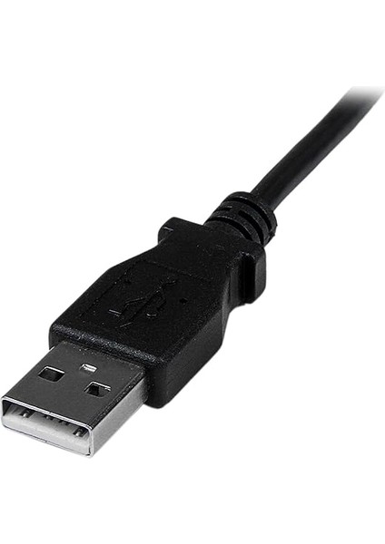 Aşağı Açılı Mini USB Kablosu - 2m - Siyah - USB A'dan Mini USB B'ye - Usb'den Mini USB Kablosuna - Mini USB Şarj Cihazı - USB A'dan Mini B'ye (USBAMB2MD) modelleri