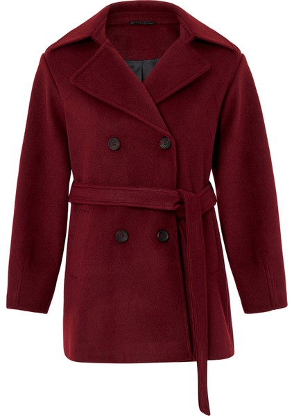 Apolet Detaylı Oversize Kısa Kaban MÜRDÜM 3149