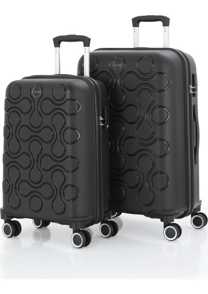 Polipropilen 2'li Valiz Seti Orta & Kabin V376