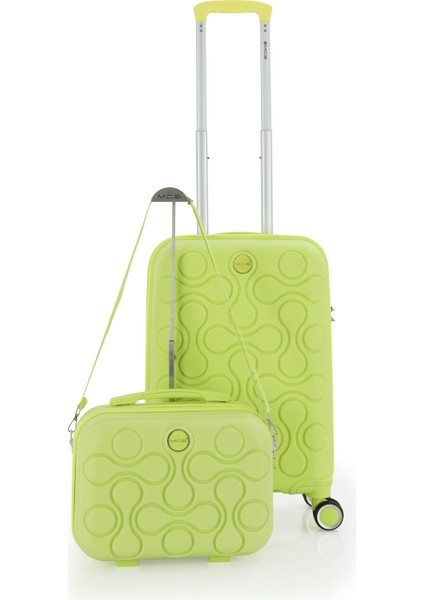 Polipropilen 2'li Valiz Seti Kabin & Makyaj V376