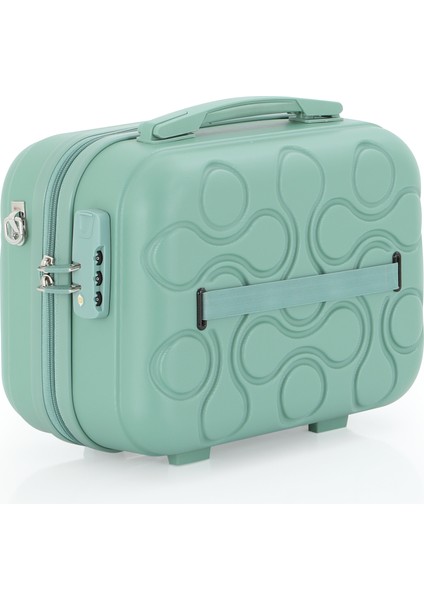 Polipropilen 3'lü Valiz Seti Büyük & Kabin & Makyaj V376