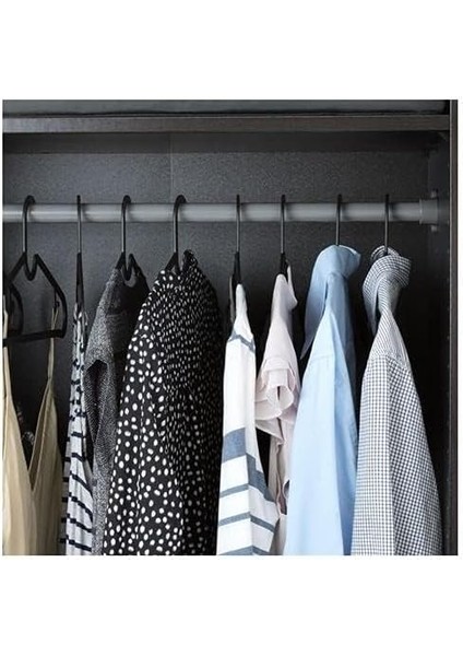 Spruttıg Giysi Askısı, Siyah 10'lu (Güçlendirilmiş Plastik) modelleri