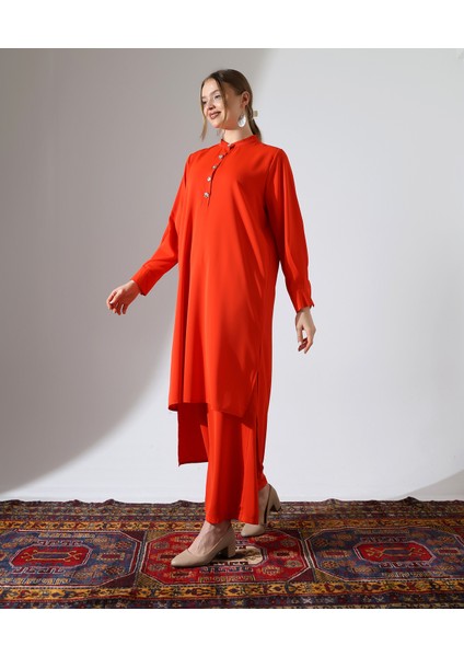 Uzun Tesettür Büyük Beden Takım modelleri