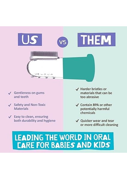 N'jill Silikon Ikili Parmak Fırça indirimleri