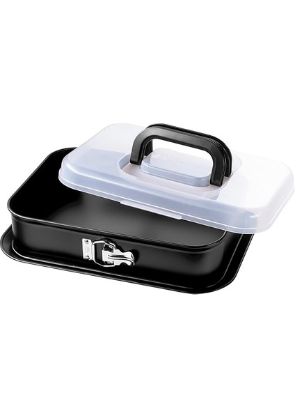 Bake & Take Kelepçeli Kapaklı Kek Kalıbı 36X24 cm