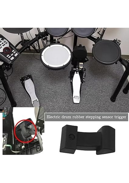 Easiyl E-Davul Aktüatörü-Pedal-Lastik Pedal, Roland Fd-8 Td-1 Td4 Td9 TD11 TD15 TD17 ile Uyumlu, Hi-Hat Sensörü-Tetikleyici-Kauçuk Dolgu Yedek Parça fiyatları