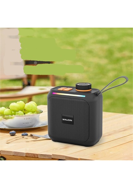 2025 Yeni Açık Hava Taşınabilir Kablosuz Bluetooth Hoparlör, USB Mini Düğmeli Subwoofer, Raf Tipi Hoparlör (Yurt Dışından) fiyatları