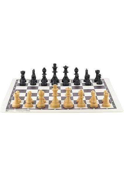 Rulo Satranç Takımı | Eğitim Satranç Seti Katlanabilir Biala Derisi Rulo | Plastik Taşlı | Taşıma Çantalı | Okul ve Turnuva Kullanımı Için Uygun | fiyatları