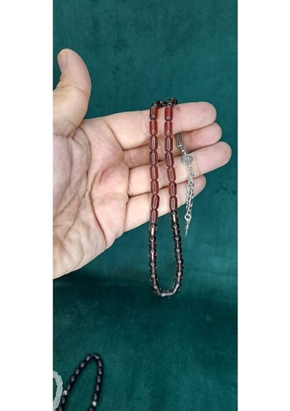 Cam Tesbih Seti 12 Adet Tek Tek Hediye Kutusunda T-447-8