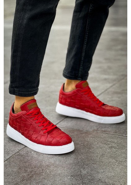 CH209 - OBT Vimini Erkek Ayakkabı KIRMIZI