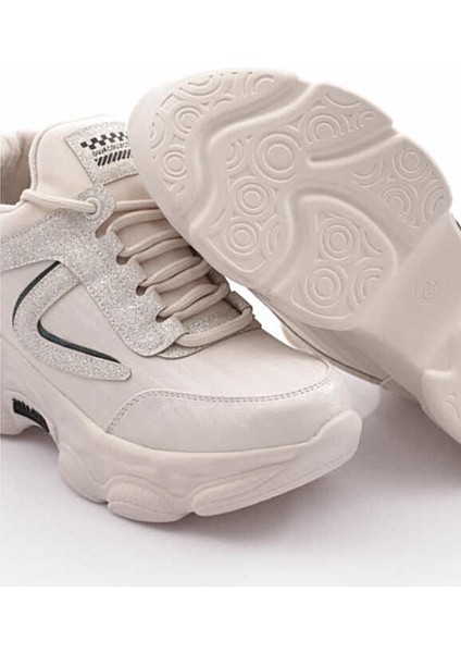 24K302 Kadın Yüksek Taban Sneaker Spor Ayakkabı