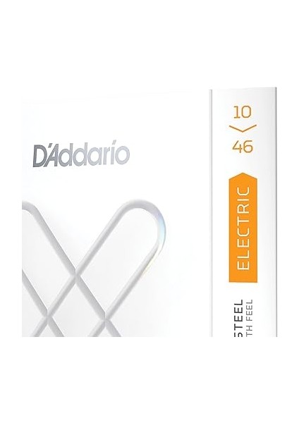 Gitar Telleri, Xs Nikel Kaplı Elektro Gitar Telleri, XSE1046, Pürüzsüz His ve Olağanüstü Tonlu Maksimum Ömür, 6 Telli Gitarlar Için, 10-46 Normal Hafif modelleri