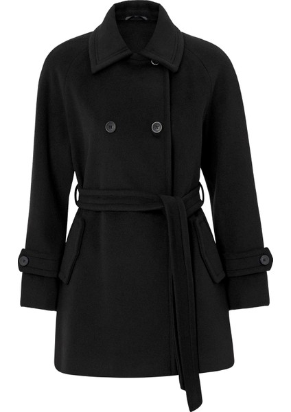 Reglan Kol Kruvaze Kısa Kaban SİYAH 3150 fiyatları