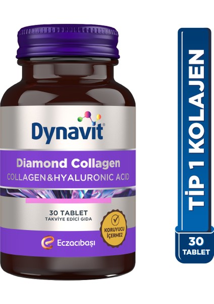 Collagen & Hyaluronic Acid 30 Tablet