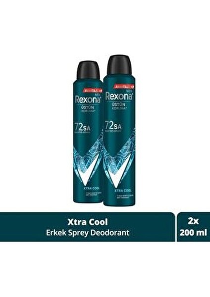 Rexona Men Erkek Sprey Deodorant Xtra Cool 72 Saat Sürekli Koruma 200 ml fiyatları