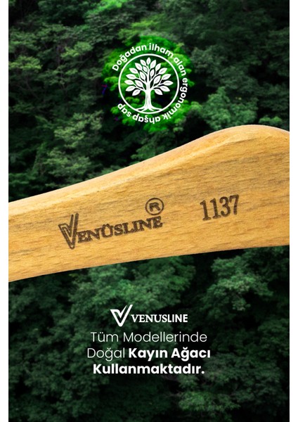 Venüsline Professional 1137 – Sert Naylon Kıllı Tarama ve Topuz Fırçası indirimleri