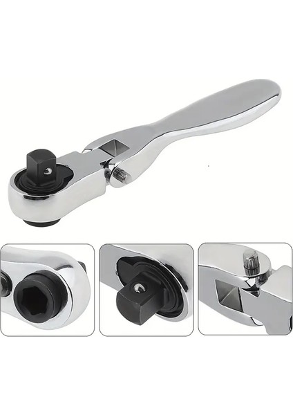 -Ht- Rico 1/4 Mini Cırcır Kolu Mafsallı Bits Tutuculu 007-RC2009