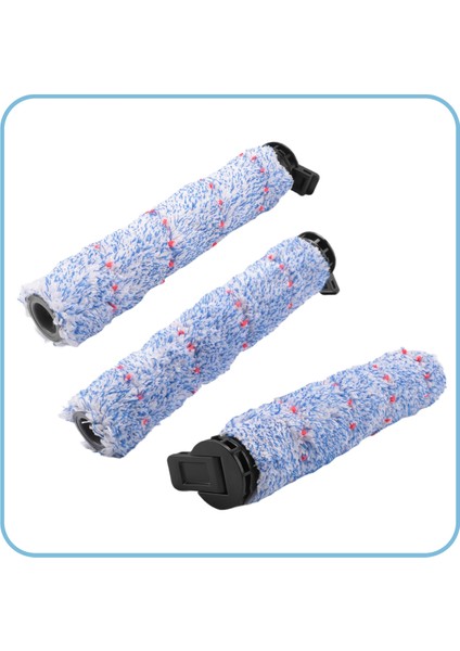 Atvel F16 / Pro Süpürge Aksesuarları Için Ana Silindir Fırçaları Yedekleri Gelişmiş Temizleme Verimliliği 3 Adet (Yurt Dışından) modelleri