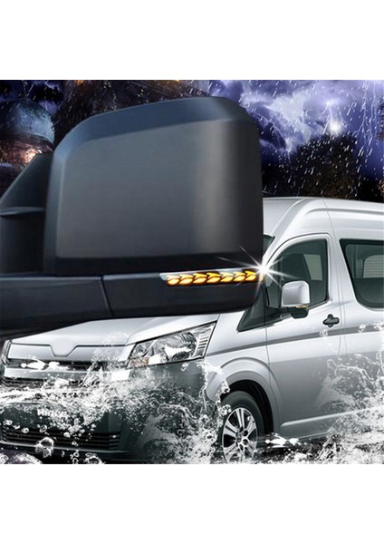 Araba Yan Ayna Işığı LED Dinamik Gösterge Toyota Için Sarı Işık Hiace Sinyal Işıkları (Yurt Dışından) modelleri