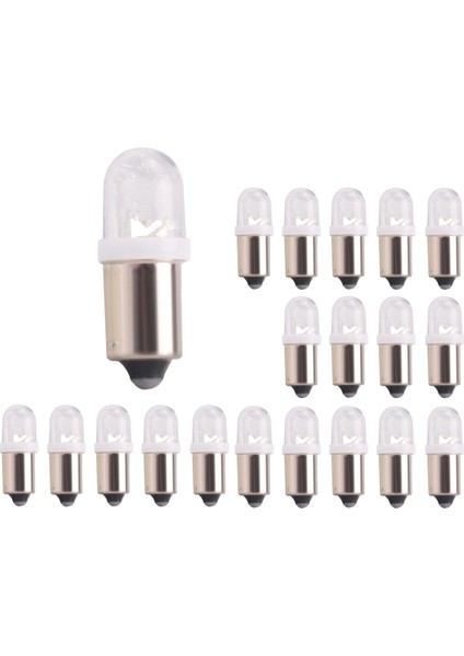 20PCS BA9S 1895 H6W 53 57 Süngü LED Ampuller Araba Haritası Lambası Için 12V Beyaz (Yurt Dışından) fiyatları