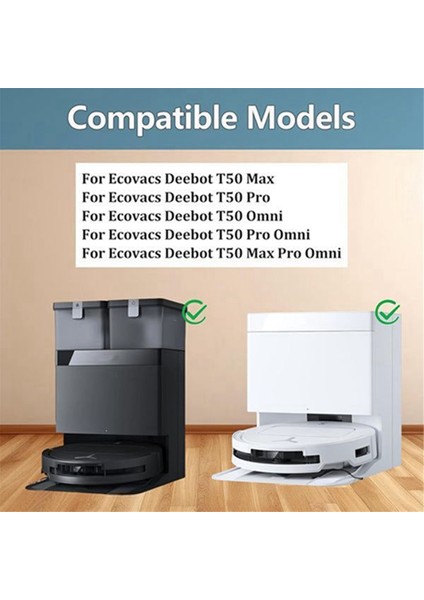 T50 MAX/T50 PRO/T50 OMNI/T50 Pro Omni Yedek Parça Fırça Filtre Toz Torbası Paspas Için 33 Adet (Yurt Dışından) fiyatları