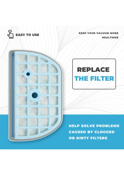 ADQ73393603 VK70501N VK70502N Elektrikli Süpürge Aksesuarları Için Re-Motor Filtreleri Yedek Toz Filtresi (Yurt Dışından) fırsatları