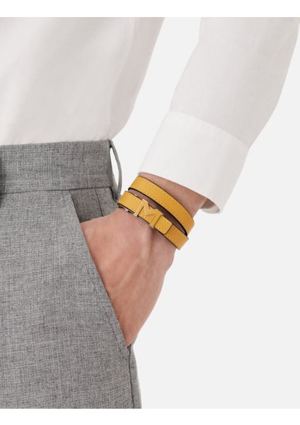 M Logo Yellow Bileklik 129499 fiyatları