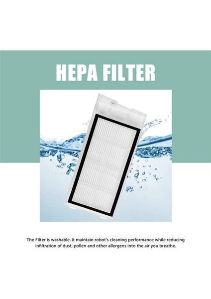 Eve Plus SDJ01RM Robot Süpürge Ana Yan Fırça Filtre Paspas Bezi Için 11 Parça Aksesuar Seti (Yurt Dışından) fırsatları