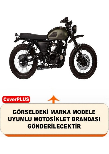 Mutt Sabbath 125 Branda Motosiket Brandası (Gri Renk) Motor Örtüsü Çadır Su Geçirmez Motosiklet Kılıfı Motor Brandası fiyatları