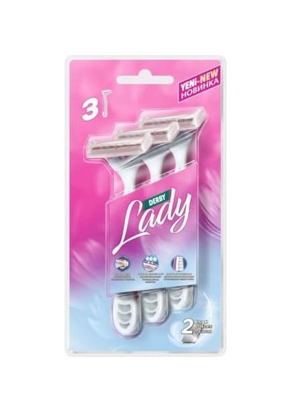 Derby Lady 2 Platinum 3'lü Blister fiyatları