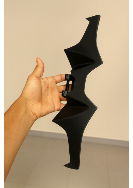 Premium Kalite Bajaj Pulsar NS200 Yarasa Kanadı Tasarımlı Winglet Seti – Mat Siyah Aksesuar indirimleri