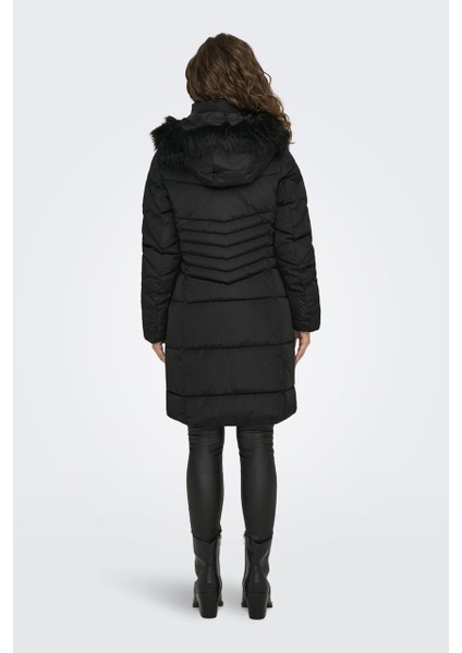 Onlnora Puffer Coat Life cc Otw Kaban 15321994 Black modelleri