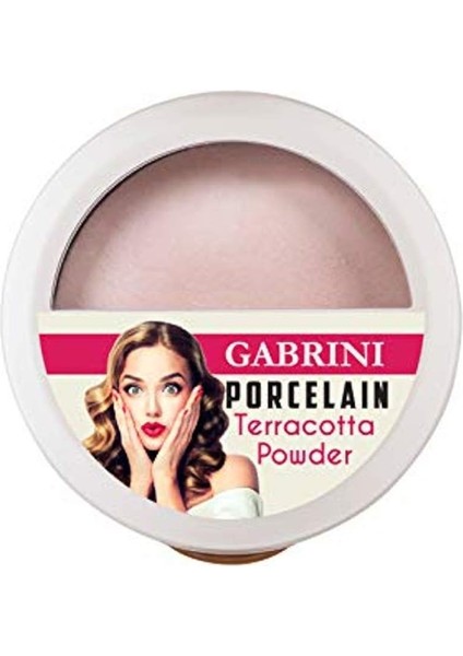 Gabrini Porcelain Terracotta Powder Pudra (No: 2)