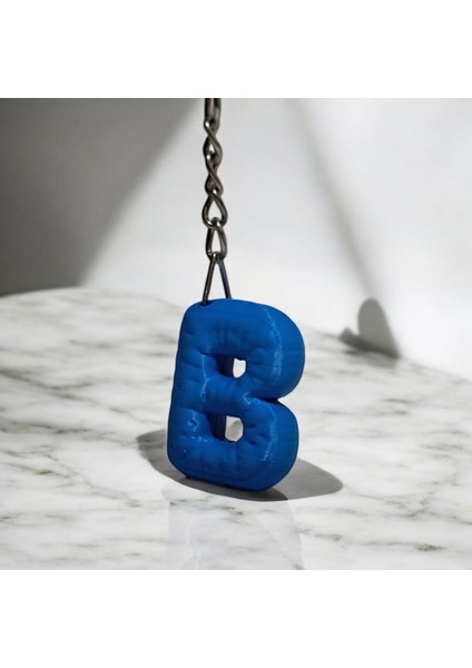 B Harf Anahtarlık – Balon Hissi ve Eğlenceli Tasarım modelleri
