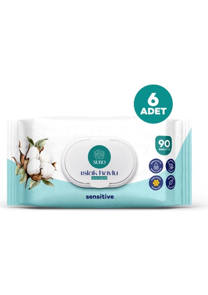 ISLAK HAVLU 90 'LI SENSİTİVE 6X90