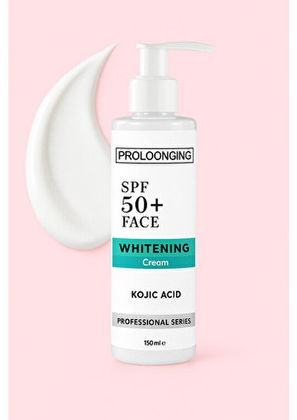 Beyazlatıcı Yüz Kremi SPF 50+ Ton Eşitleyici 150 ml Tüm Cilt Tipleri İçin fırsatları