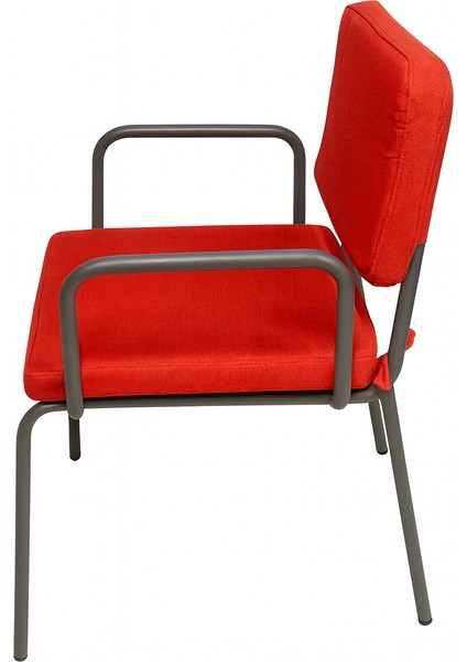 METAL KARKAS-KIRMIZI MİNDERLİ SANDALYE fiyatları