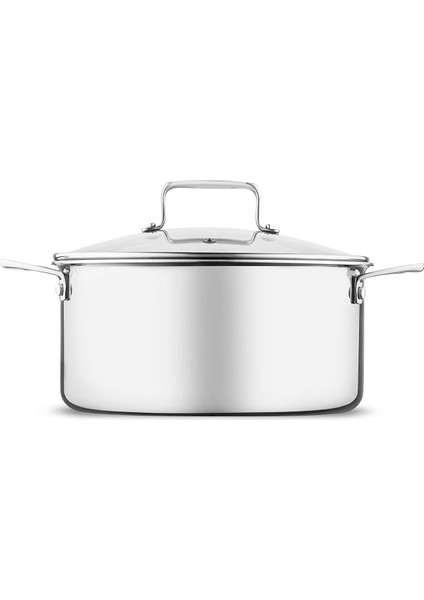 Pro Tri Ply Derin Tencere Çelik 24 cm