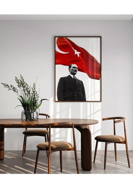Çerçevesiz Poster Cumhuriyetin Işığı indirimleri