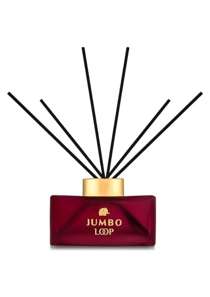 Jumbo Loop Noctis Brise Çubuklu Oda Kokusu, Mat Burgendy Şişe