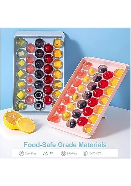 Adet Buz Kalıbı 33 Bölmeli Küre Buzluk Yuvarlak Buz Kalıbı Küre Buz fiyatları